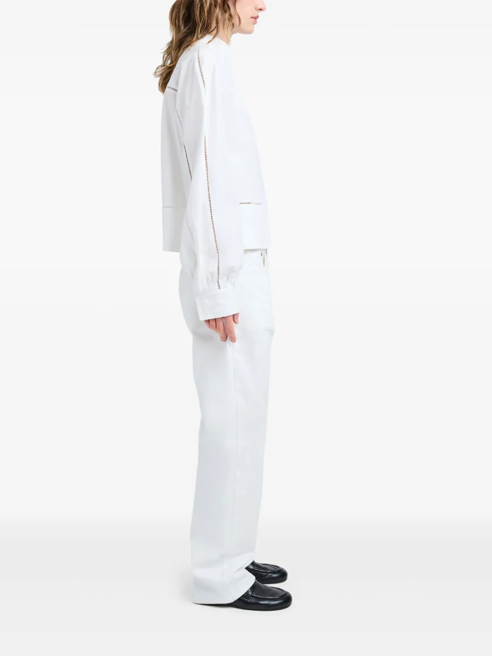 Proenza Schouler Grayson blouse Wit