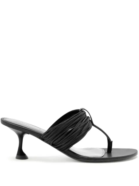 Proenza Schouler pleated-detail heeled sandals