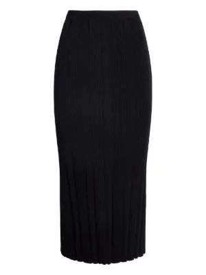 【関税込み】PROENZA SCHOULER Ribbed skirt PROENZA SCHOULER WHITE LABEL Katalina ribbed ponte midi