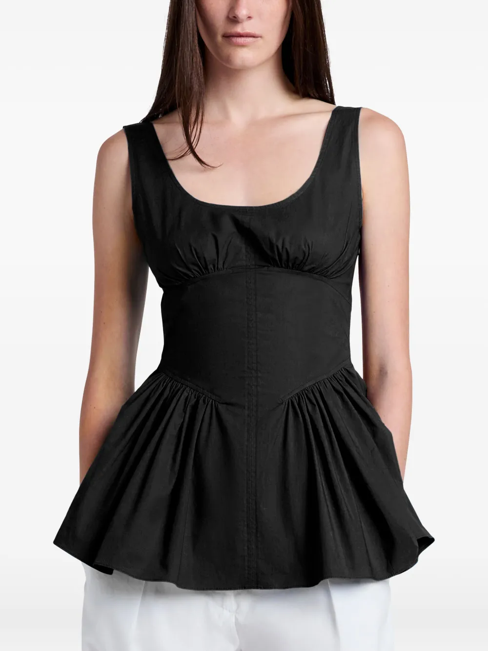 PROENZA SCHOULER WHITE LABEL BADER TOP