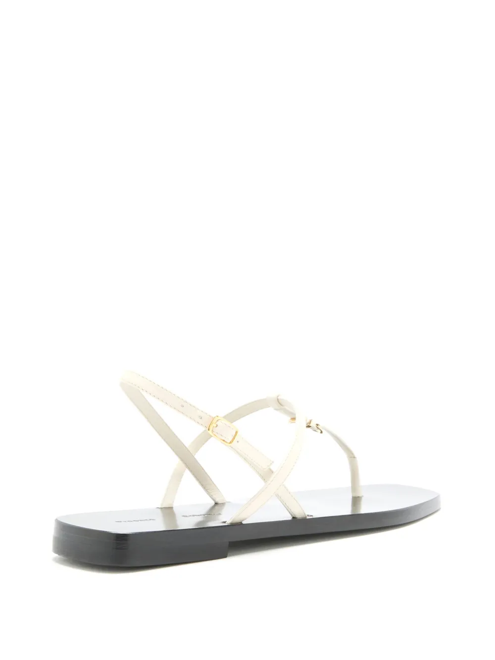 Proenza Schouler cross-strap flat sandals White