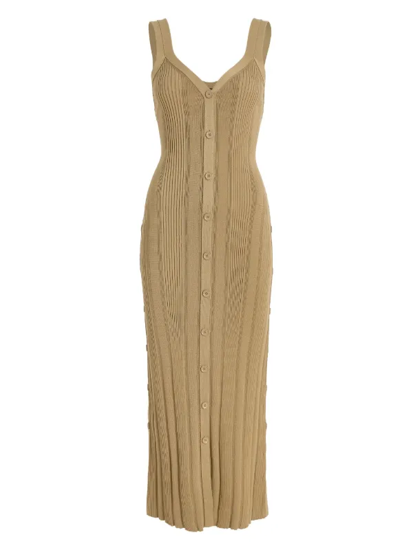 Proenza Schouler Ellis Dress in Neutrals
