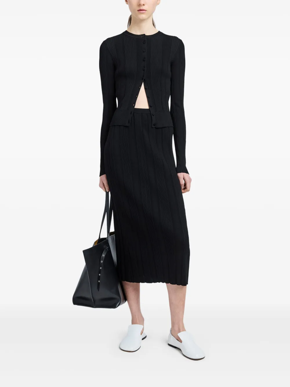Shop Proenza Schouler Currin Cardigan