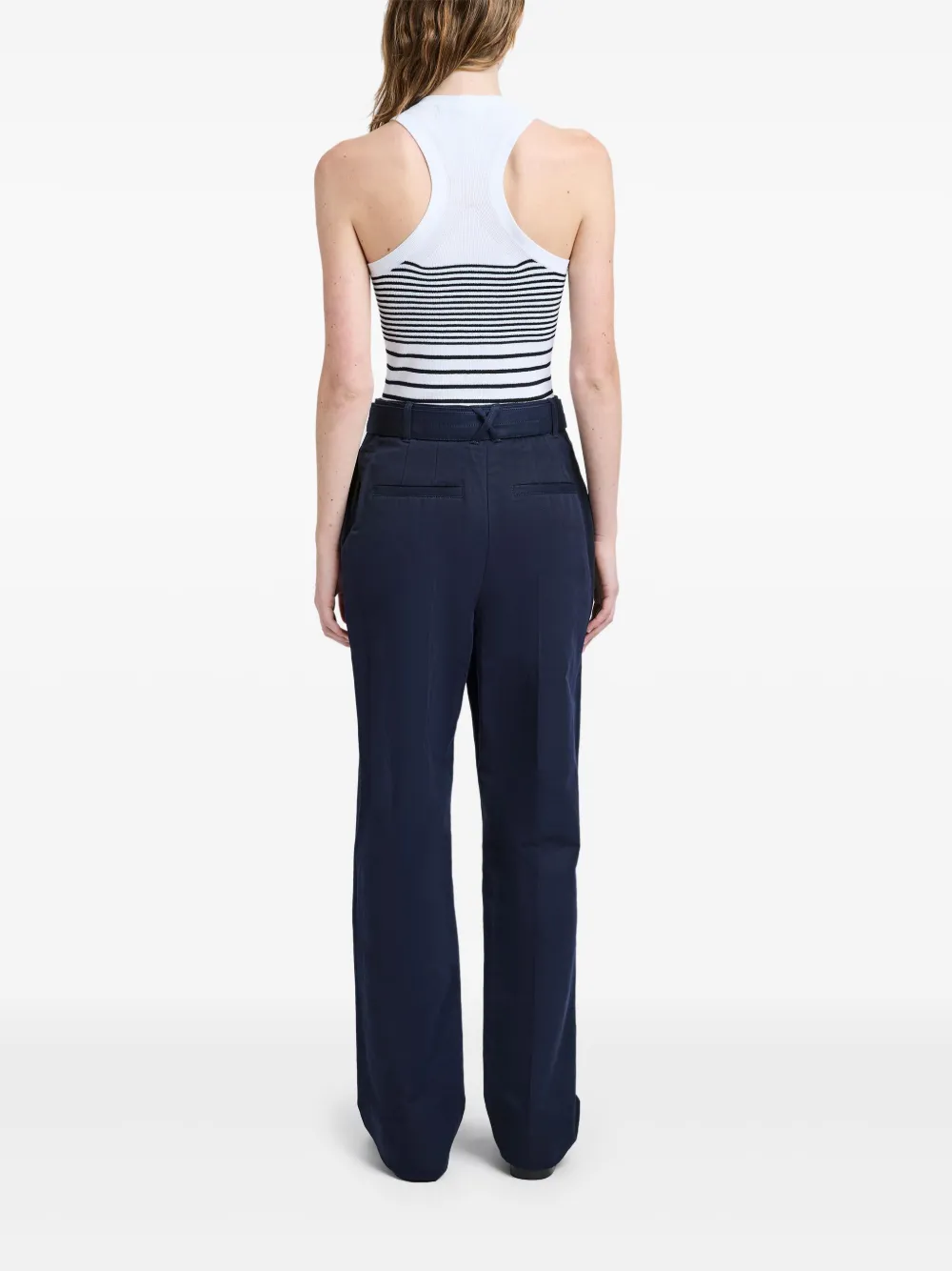 Proenza Schouler Vera broek Blauw