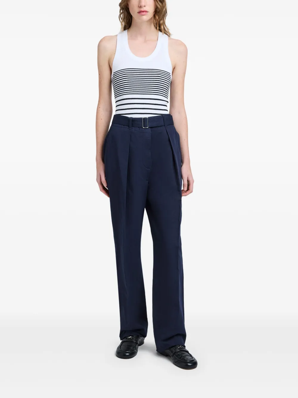 Proenza Schouler Vera broek - Blauw