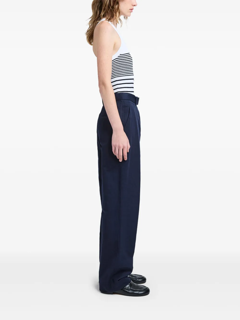 Proenza Schouler Vera broek Blauw