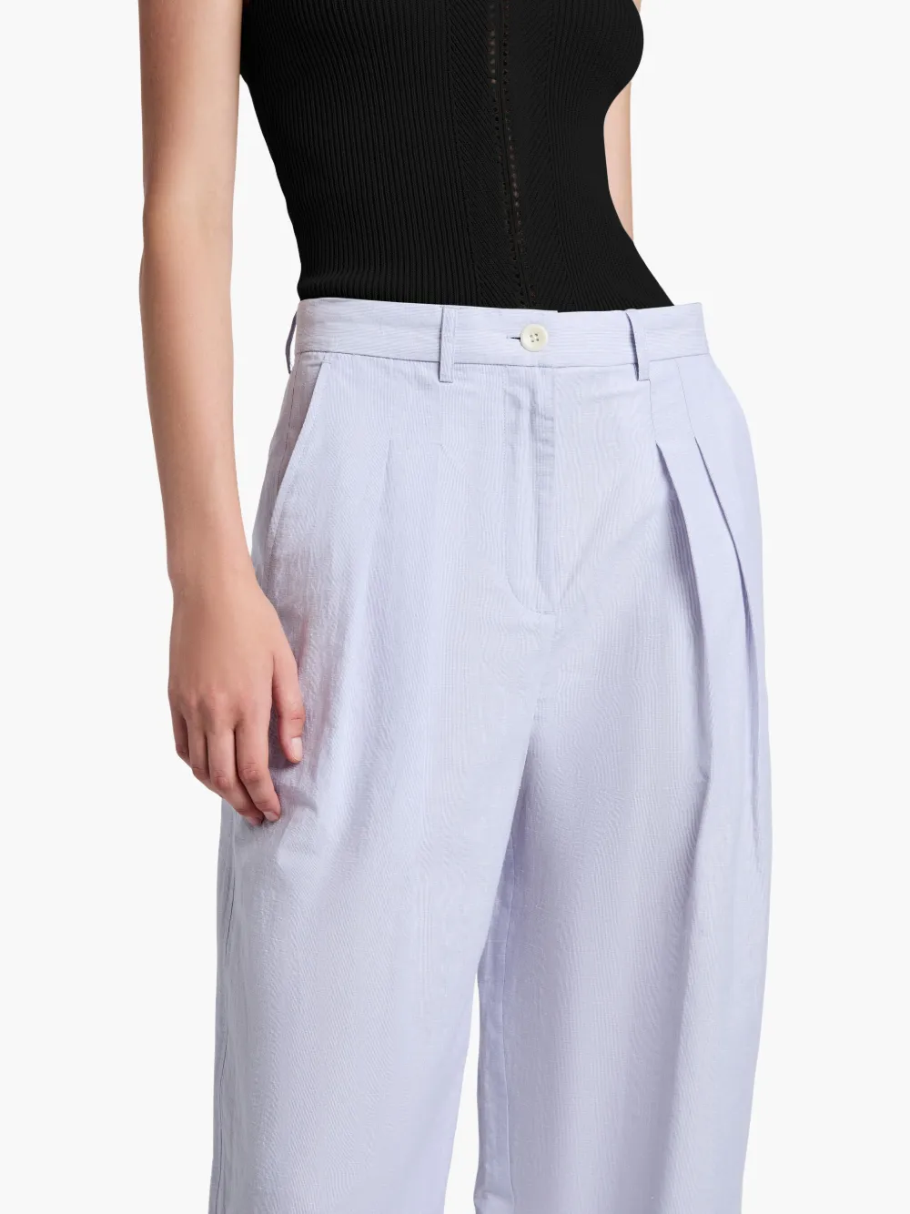 Proenza Schouler White Label Eleanor broek Blauw
