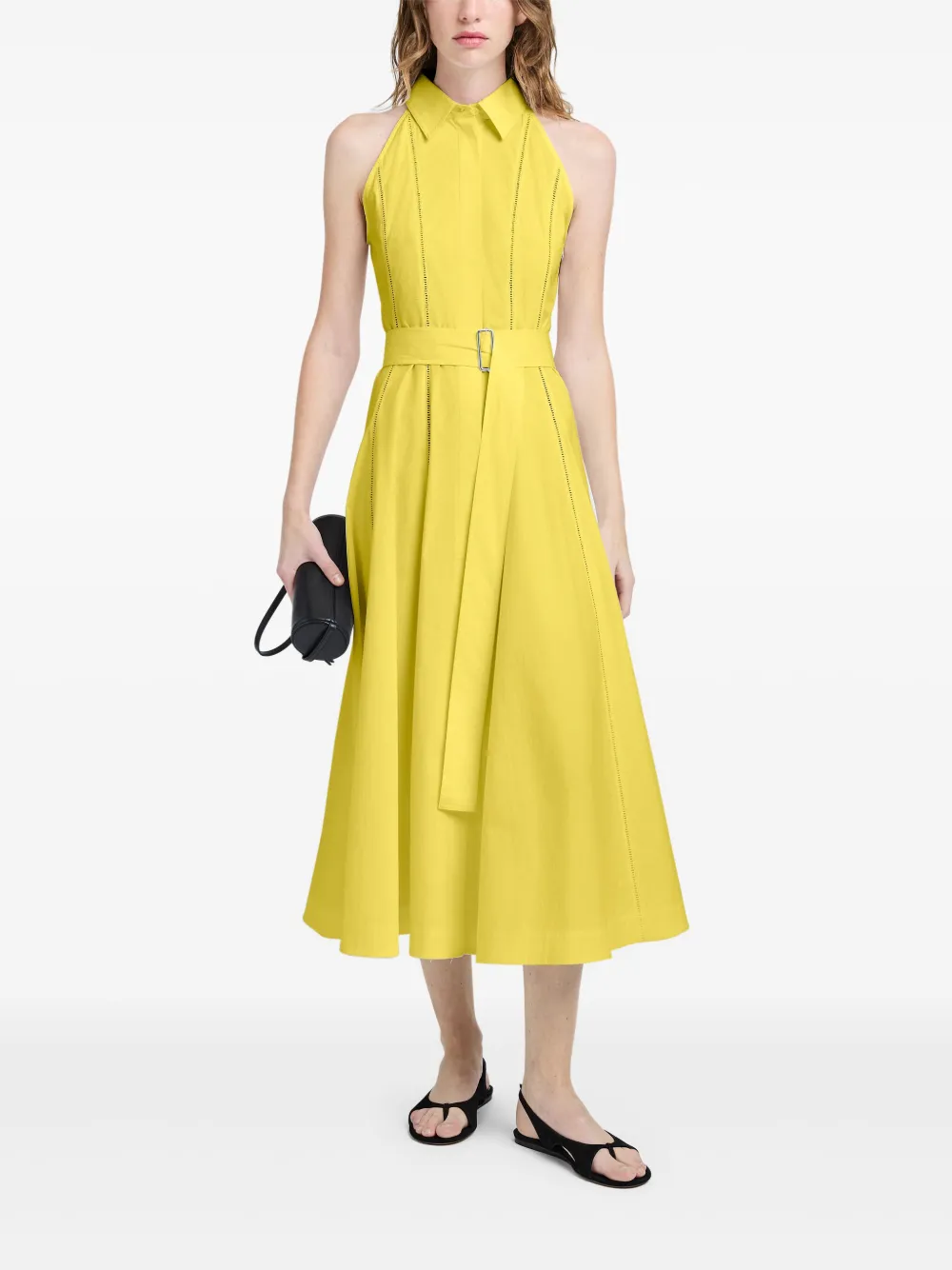 Proenza Schouler Dorothy jurk - Geel