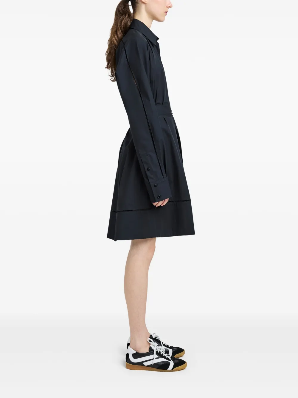Proenza Schouler Sammy jurk Zwart