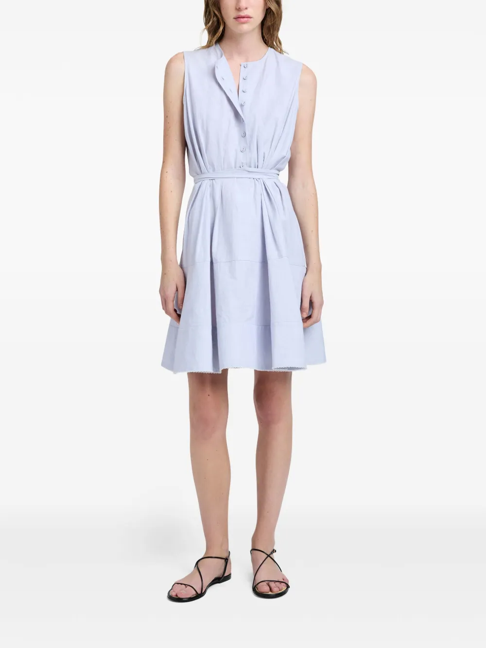 Proenza Schouler White Label Kenzie jurk - Blauw