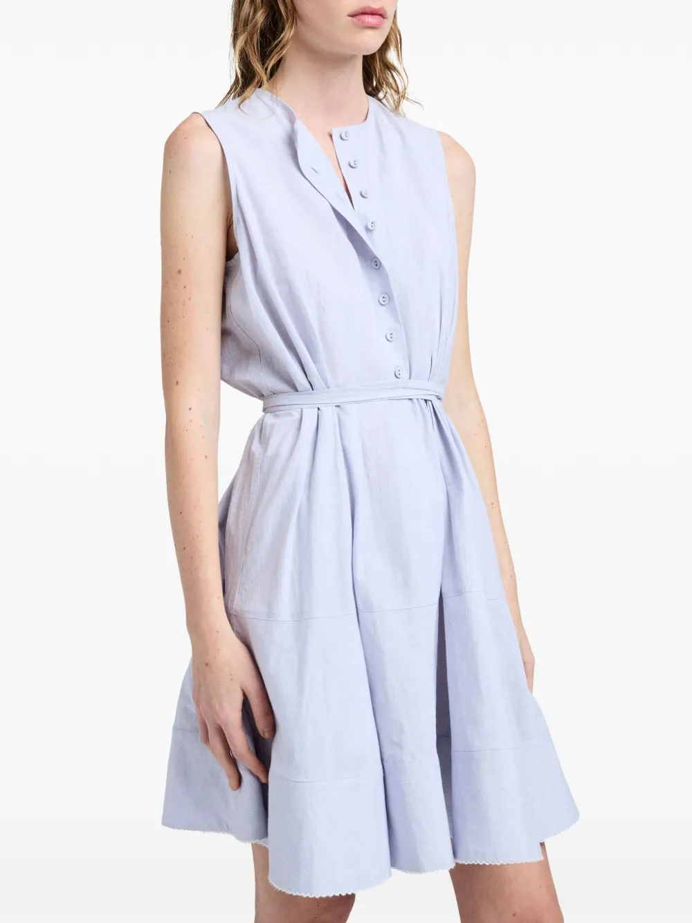 Proenza Schouler White Label Kenzie jurk Blauw