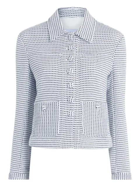 Proenza Schouler White Label textured-pocket jacket