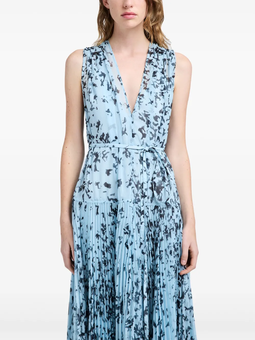 Proenza Schouler Pat jurk Blauw