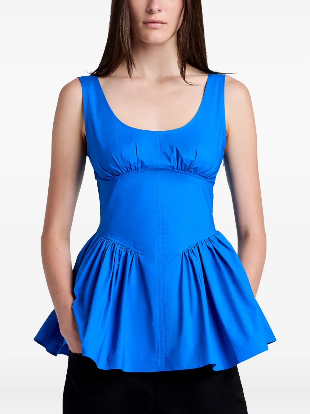 PROENZA SCHOULER WHITE LABEL BADER TANK TOP