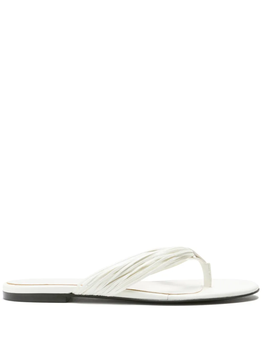 Proenza Schouler Sandalen met geplooid bandje Wit