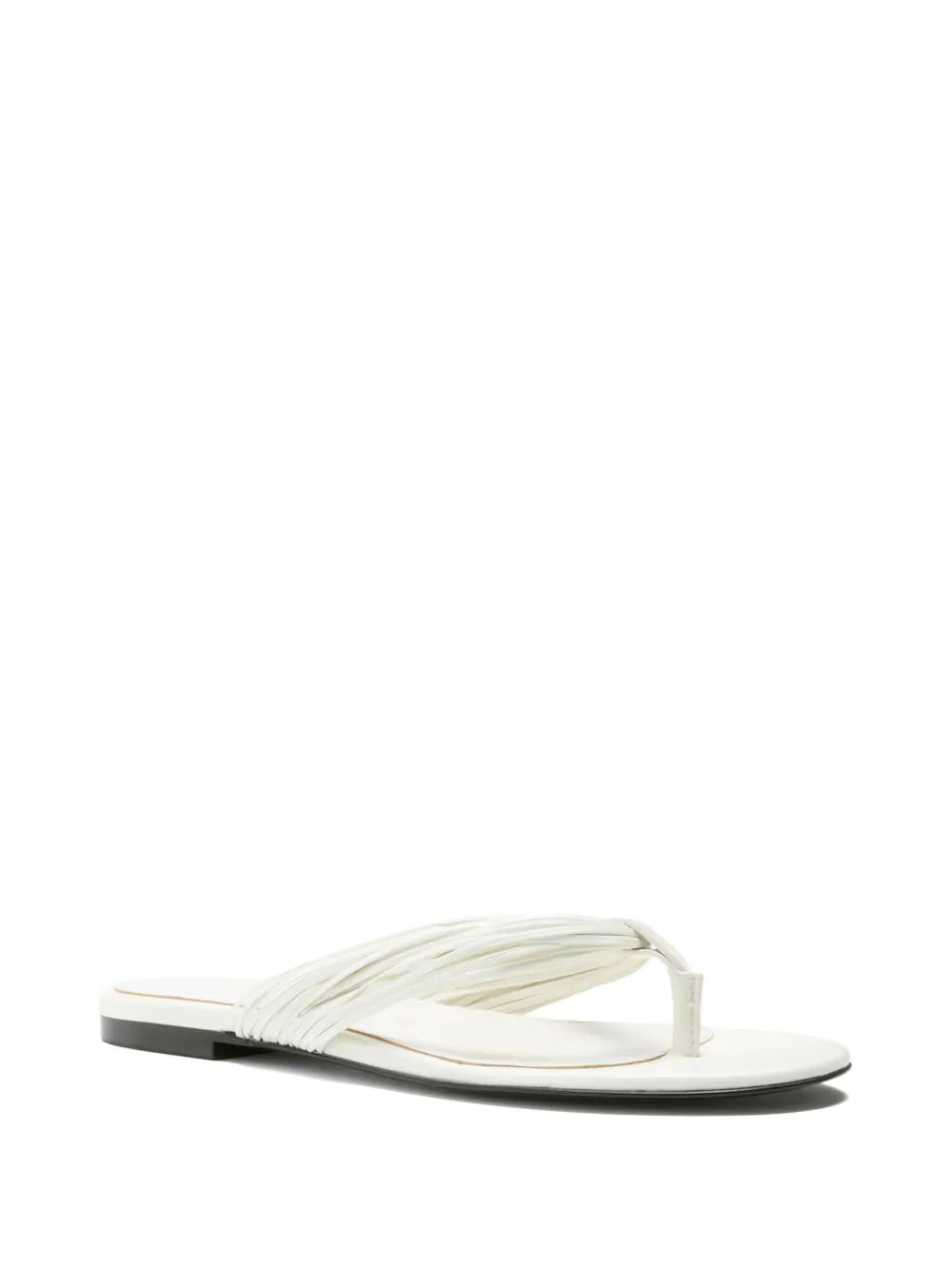 Proenza Schouler Sandalen met geplooid bandje - Wit