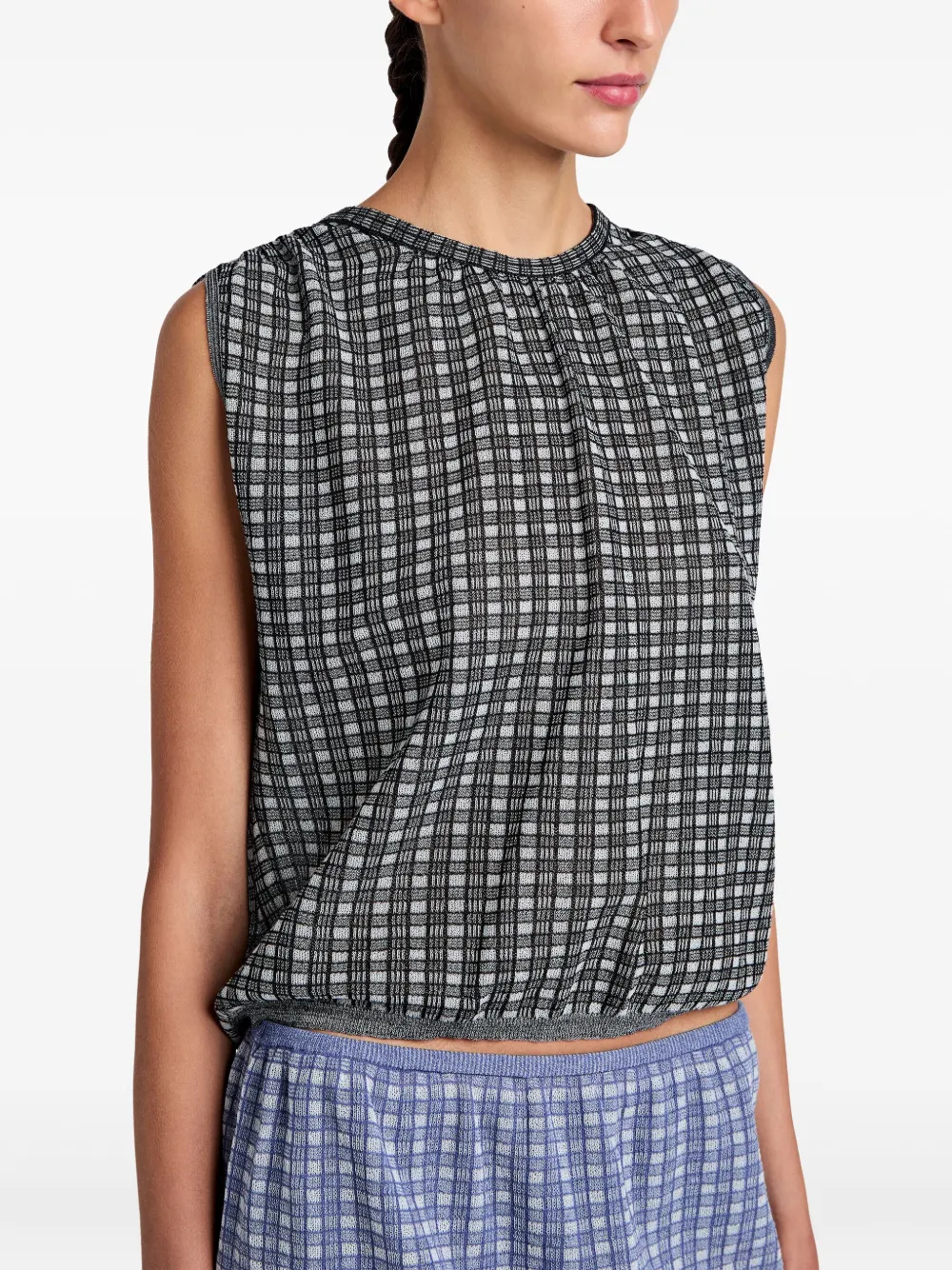 Proenza Schouler White Label Bradley Top | Black | FARFETCH