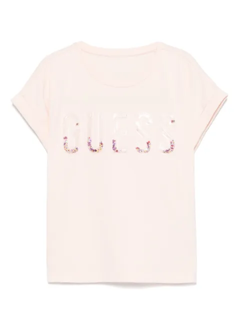 guess kids playera con logo y detalles