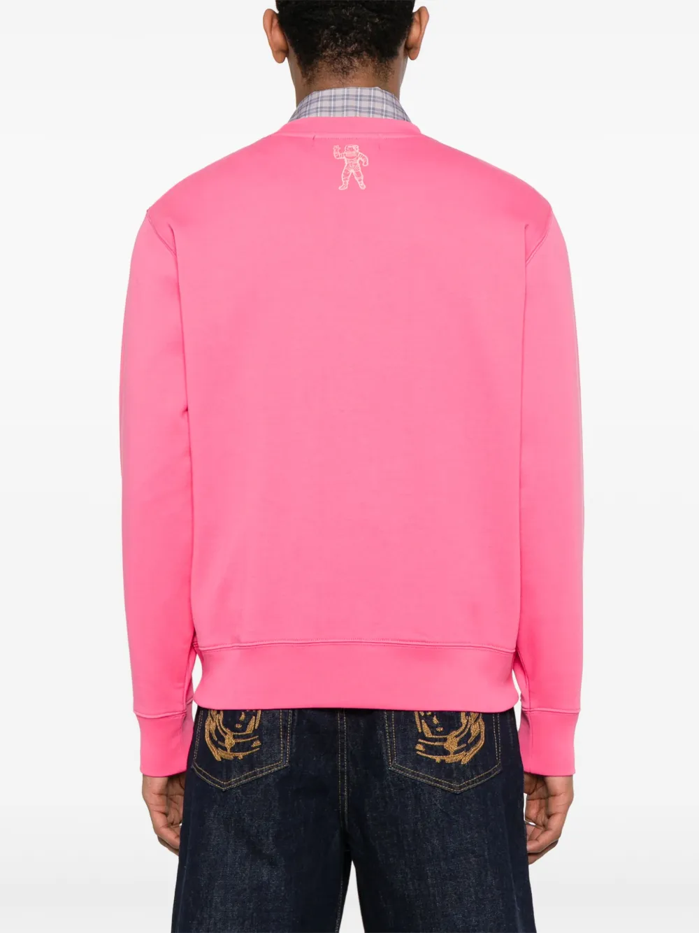 Billionaire Boys Club Mountain Fill Arch sweater met logo Roze
