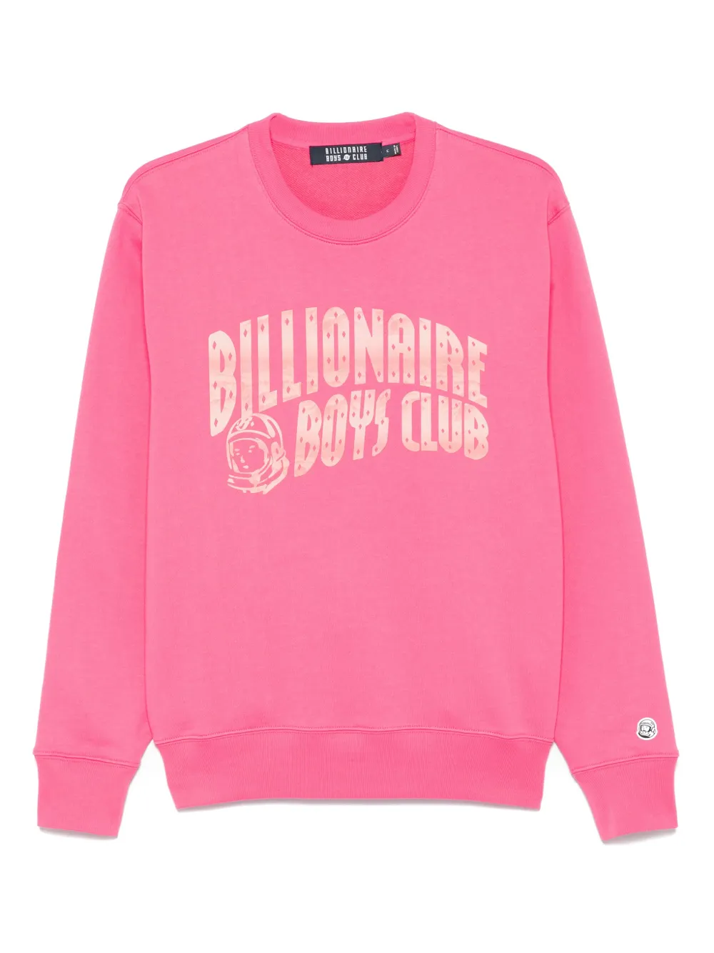 Billionaire Boys Club Mountain Fill Arch sweater met logo Roze