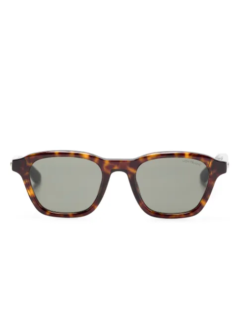 Montblanc square-frame sunglasses