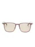 Montblanc square-frame sunglasses - Brown