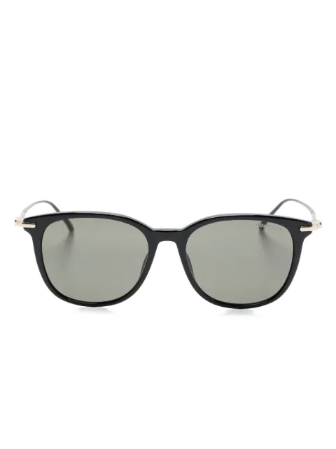 Montblanc lentes de sol con armazón cuadrada