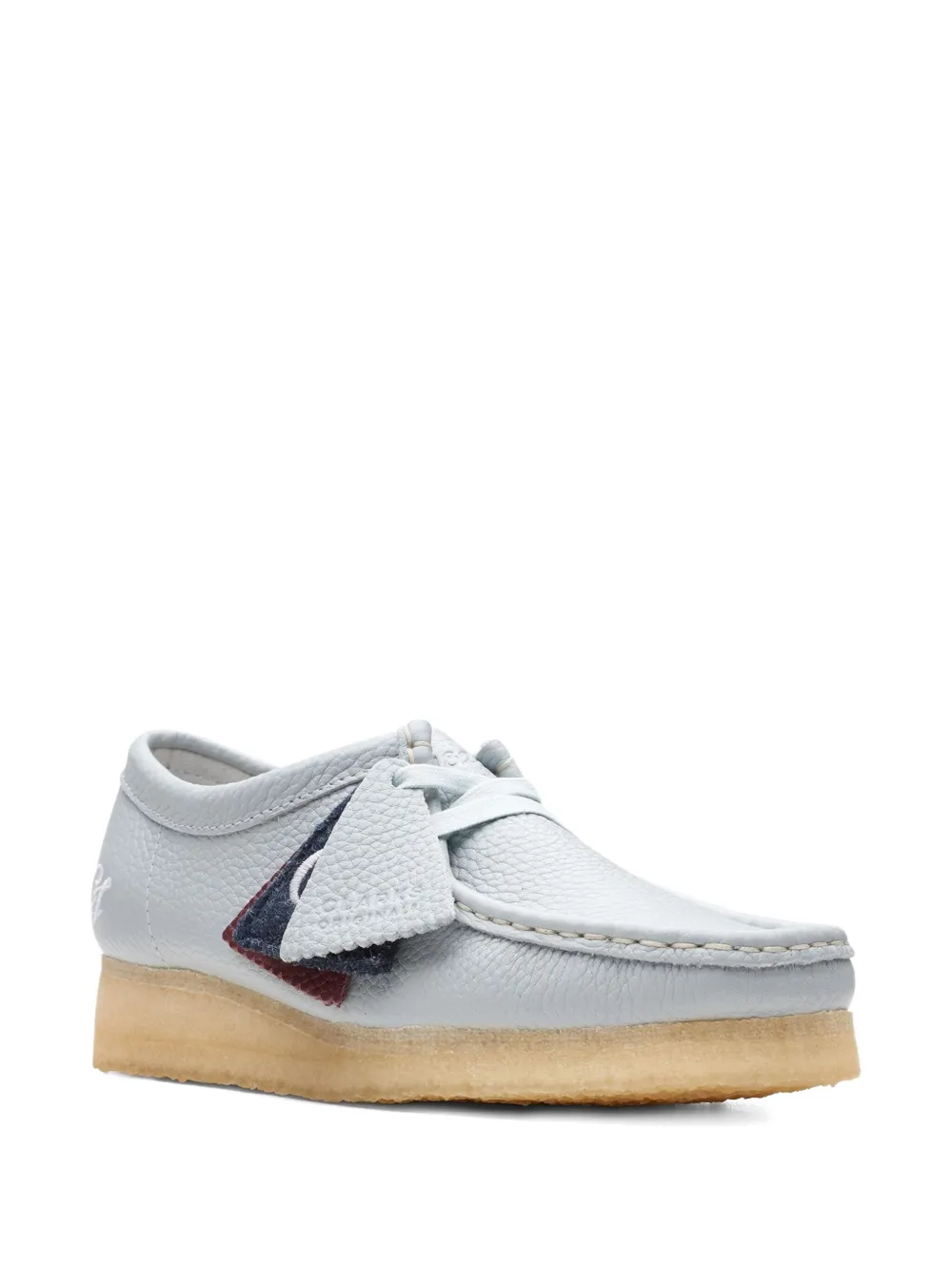 Clarks Originals Wallabee "Light Blue" loafers Blauw