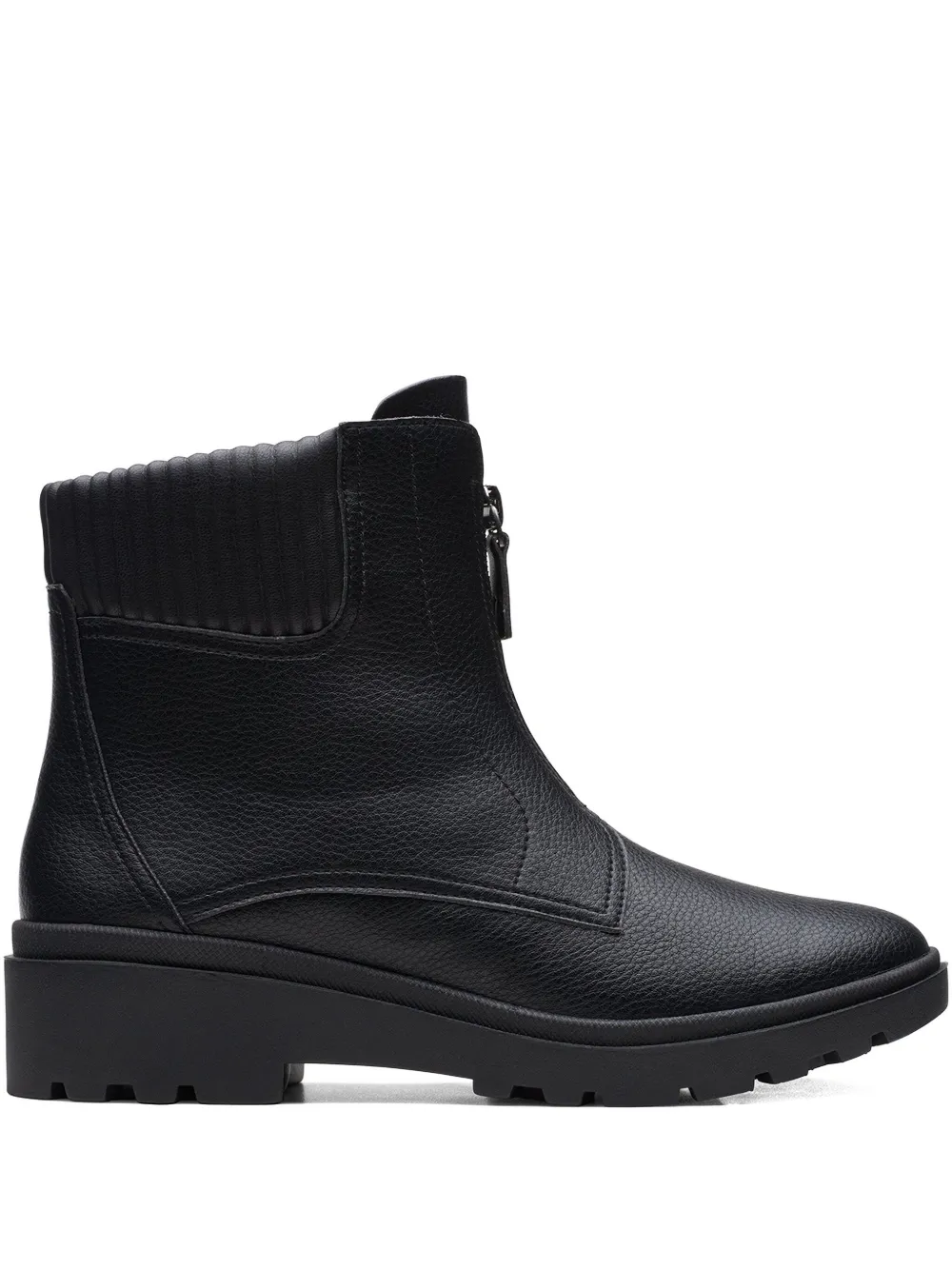 Clarks Calla Zip boots Black