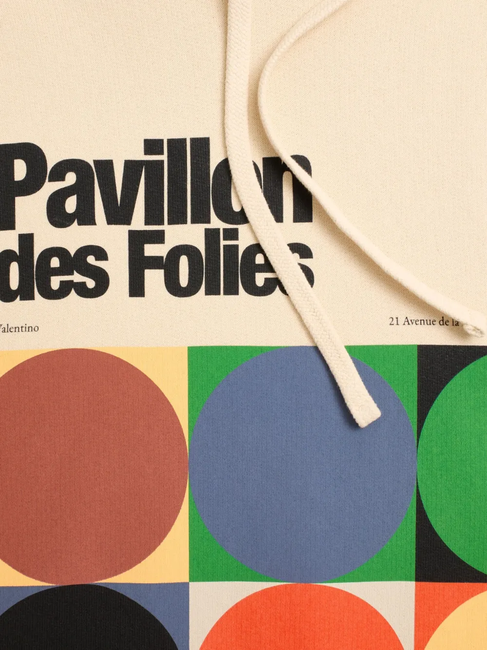 Pavillon des Folies print sweater