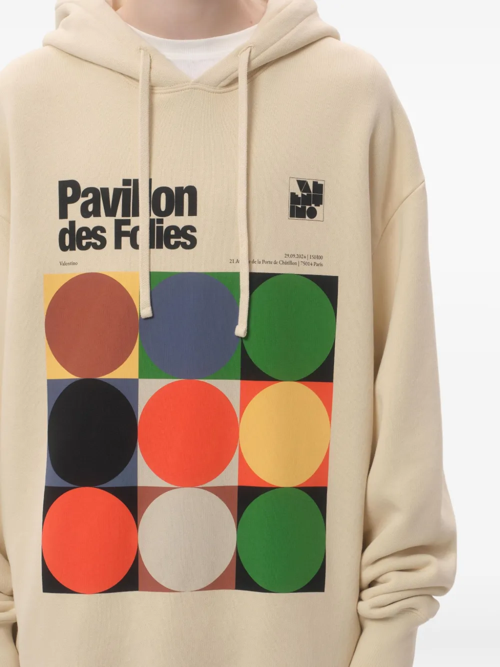 Pavillon des Folies print sweater