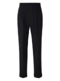 Berwich pleated tapered trousers - Blue