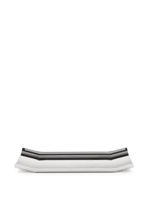 Ralph Lauren Home Bandeja Retangular Thorpe Polida | Prateado