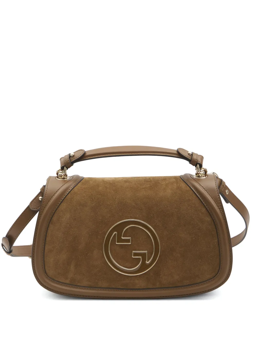 Gucci Kleine Blondie Schultertasche - Braun