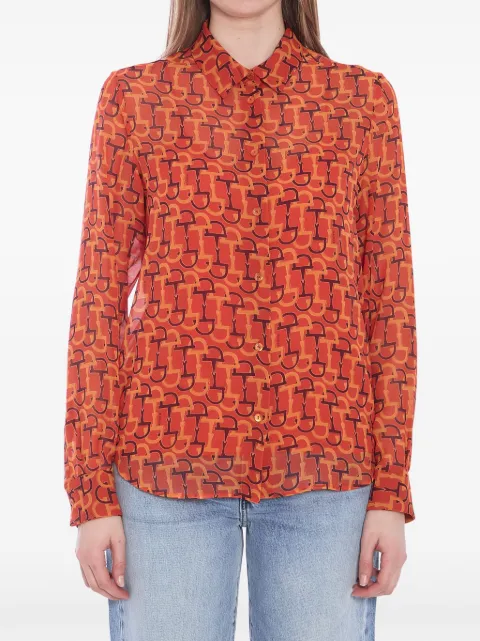 Gucci geometric-print shirt