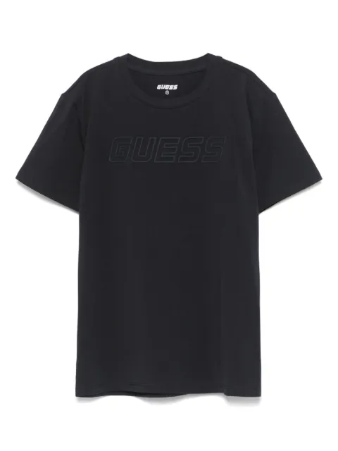 guess kids raised-logo T-shirt