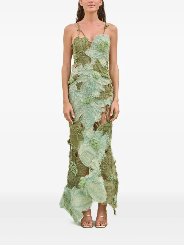 Cult Gaia Alba Gown | Green | FARFETCH Cult Gaia Alba Gown | Green | FARFETCH