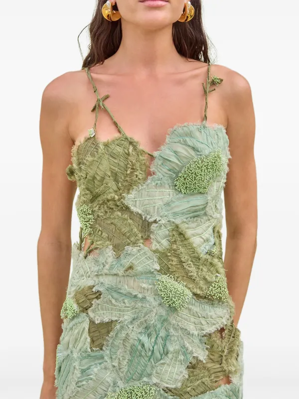 Cult Gaia Alba Gown | Green | FARFETCH