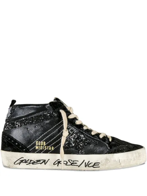 Golden Goose tenis Mid Star Glitter/Black