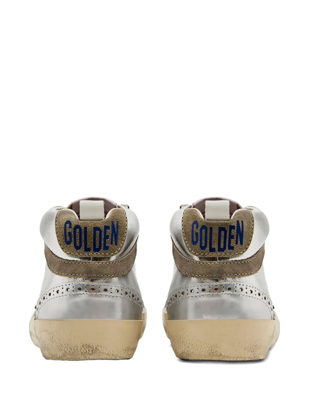Golden Goose Mid Star sneakers Zilver