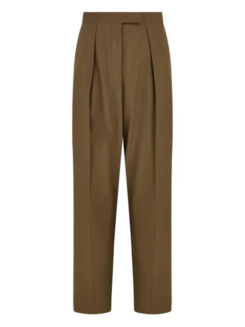Ferragamo pantalones de vestir con pinzas