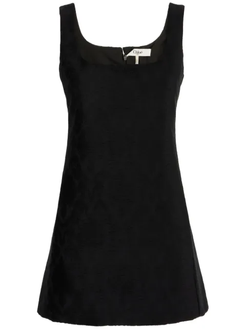 Chloé square-neck mini dress