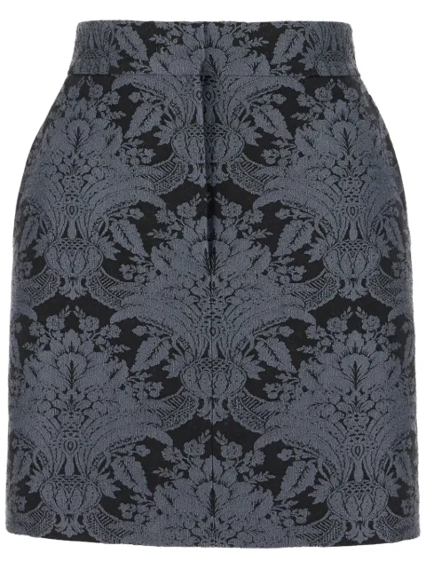 Max Mara jacquarded mini skirt