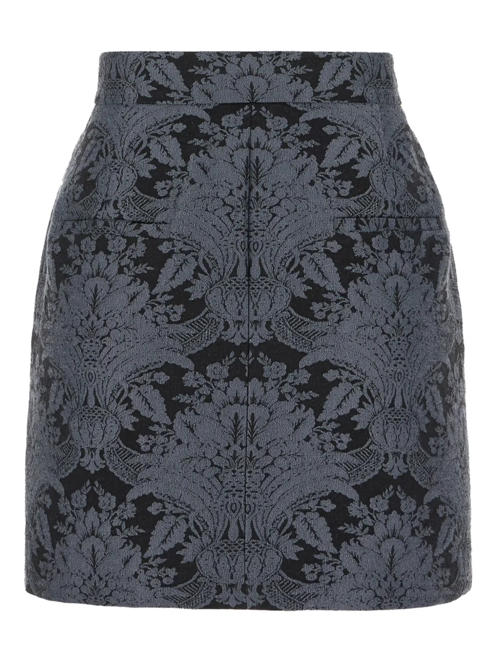 Max Mara Mini-rok met jacquard Blauw