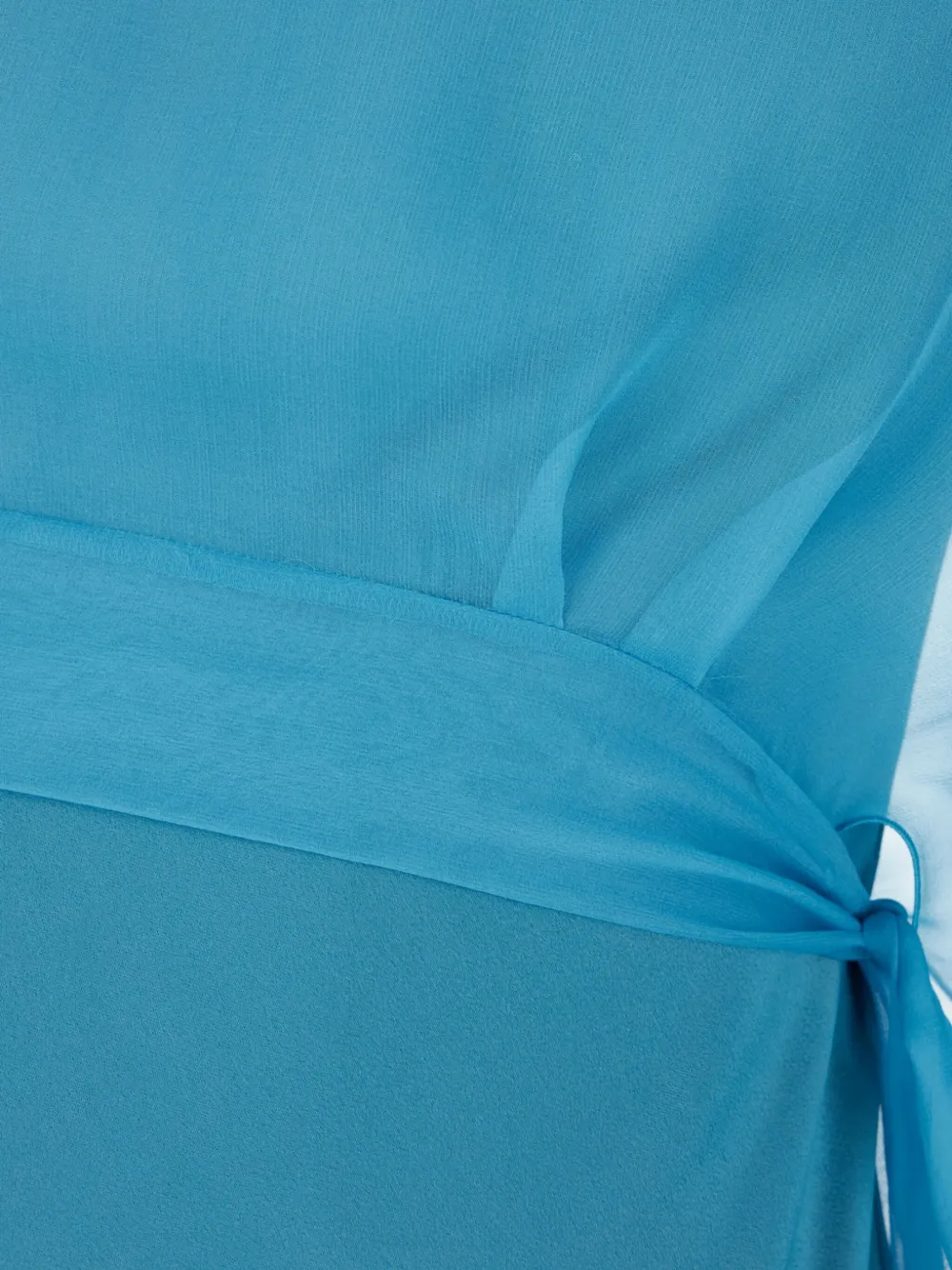Alberta Ferretti Jurk met ceintuur Blauw