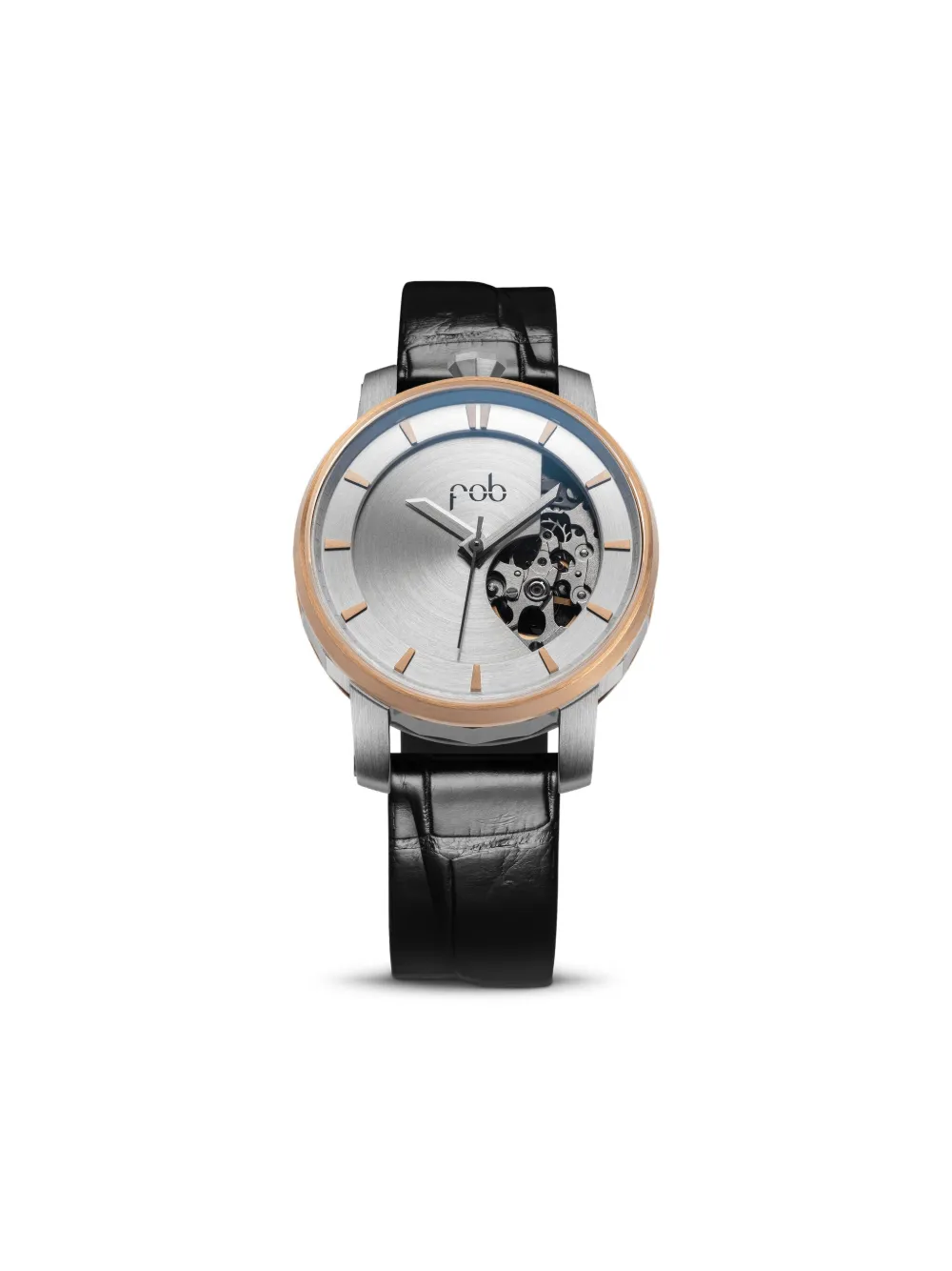 Fob Paris R360 Aura 36mm 腕時計 - シルバートーン Fob Paris R360 Aura 36mm 腕時計 - シルバートーン