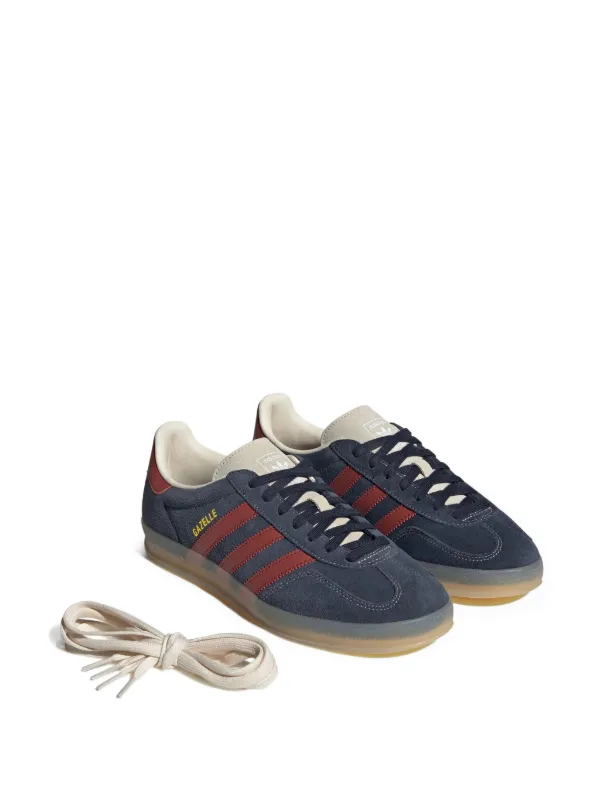 Adidas Gazelle Indoor "Legend Ink/Preloved Ruby/Wonder White" Sneakers |  Blue | FARFETCH GE