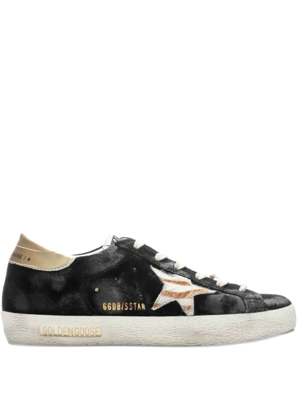 Golden Goose Superstar "Black Zebra" sneakers