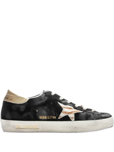 Golden Goose tenis Superstar Black/Zebra