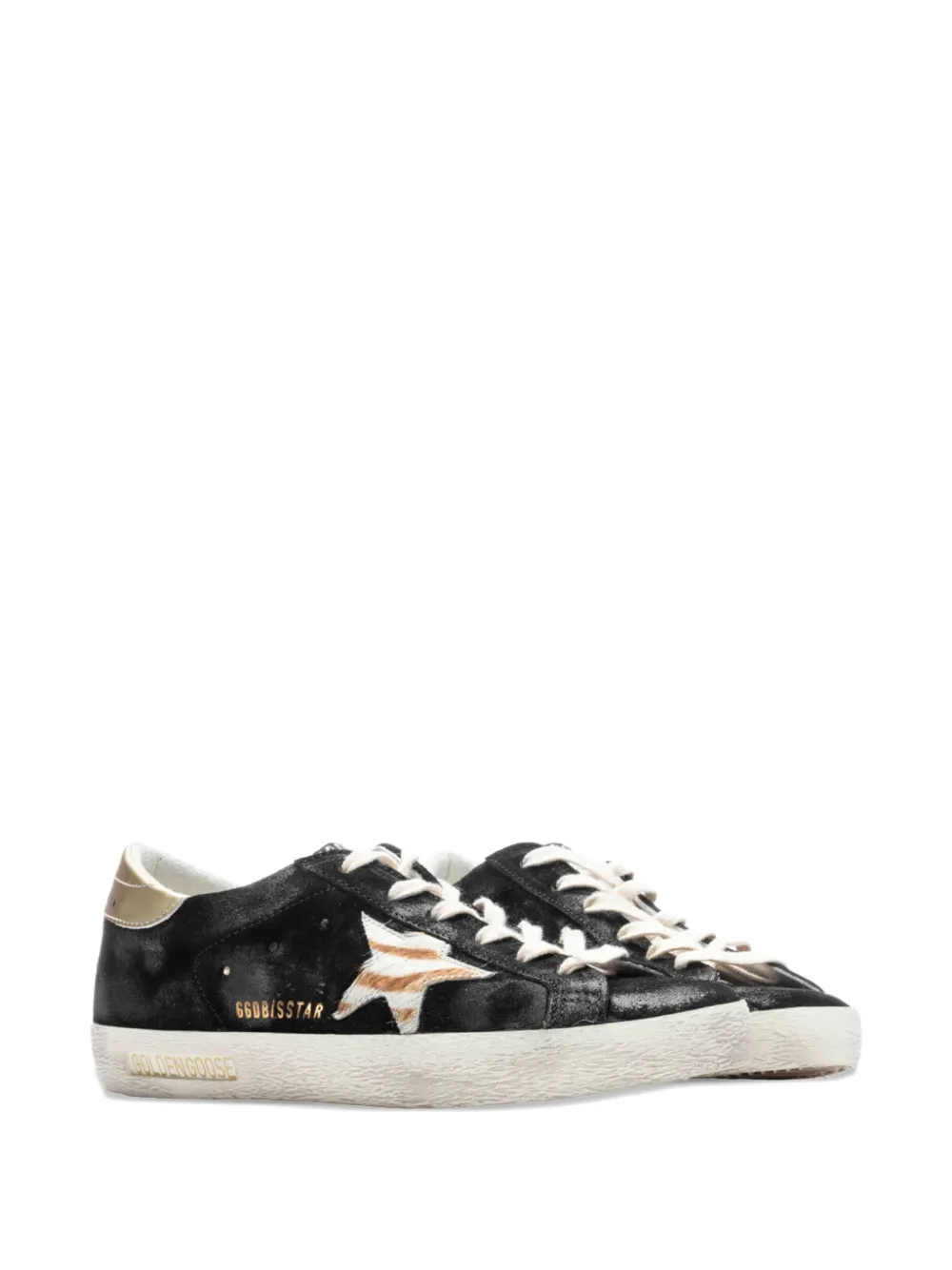 Golden Goose Superstar "Black Zebra" sneakers